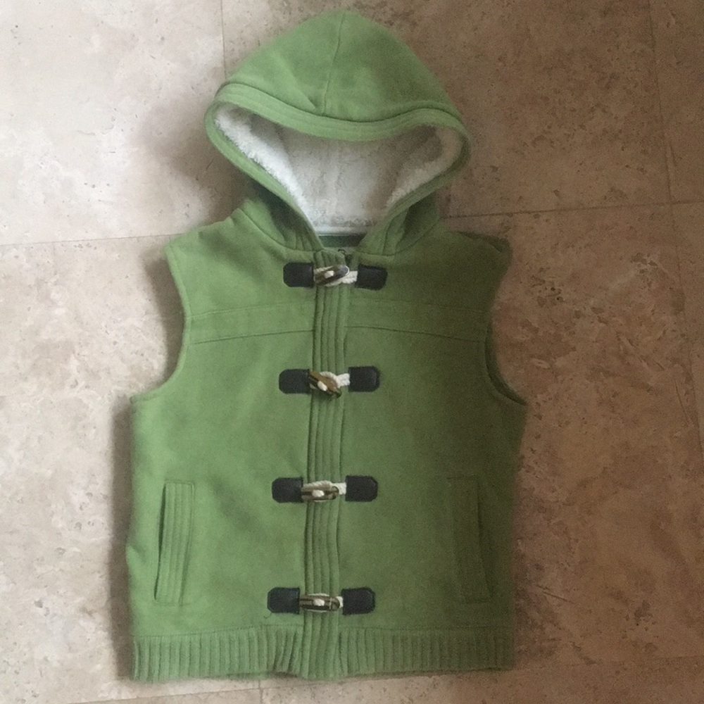 Girls Old Navy Hooded Vest.